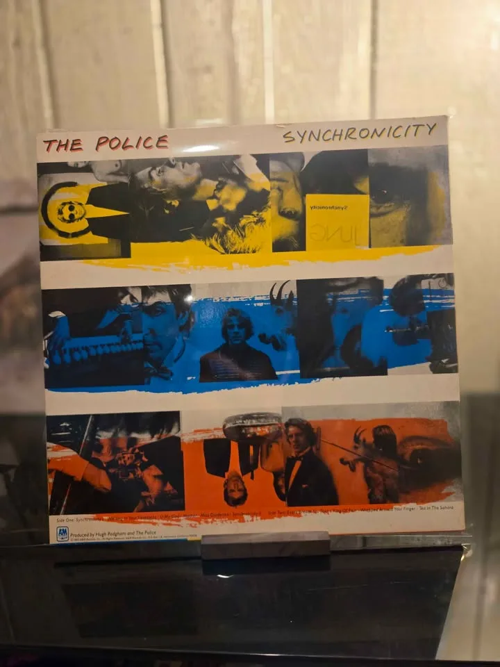 Police's iconic album, Synchronicity vinyl image indicator(2)