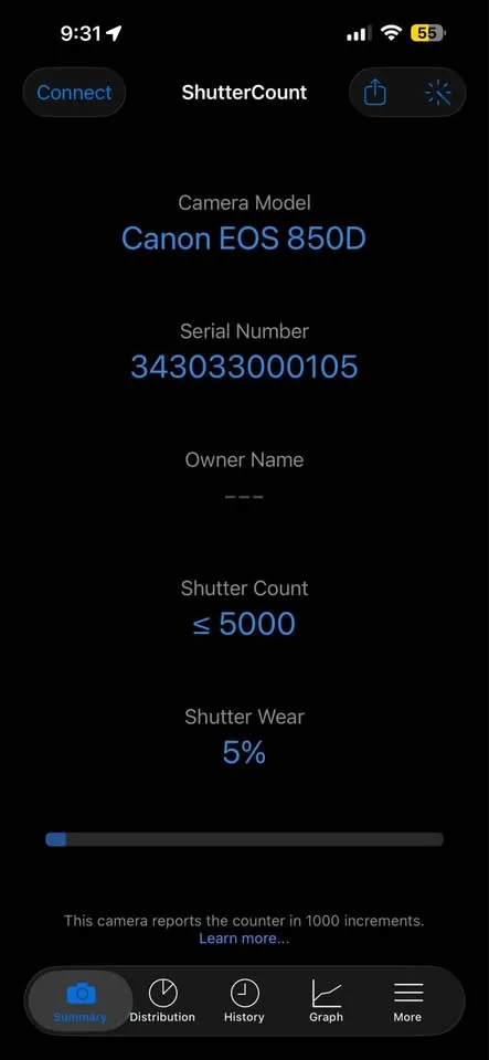 Canon EOS 850D image indicator(4)