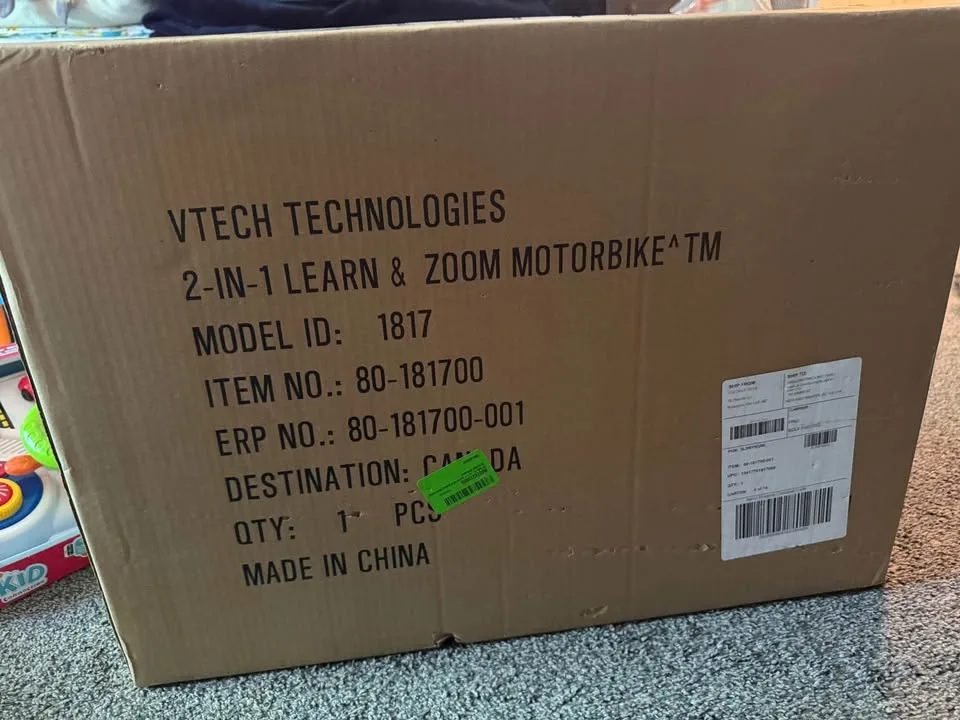 V Tech 2 in 1 Learn and Zoom Motorbike image indicator(4)
