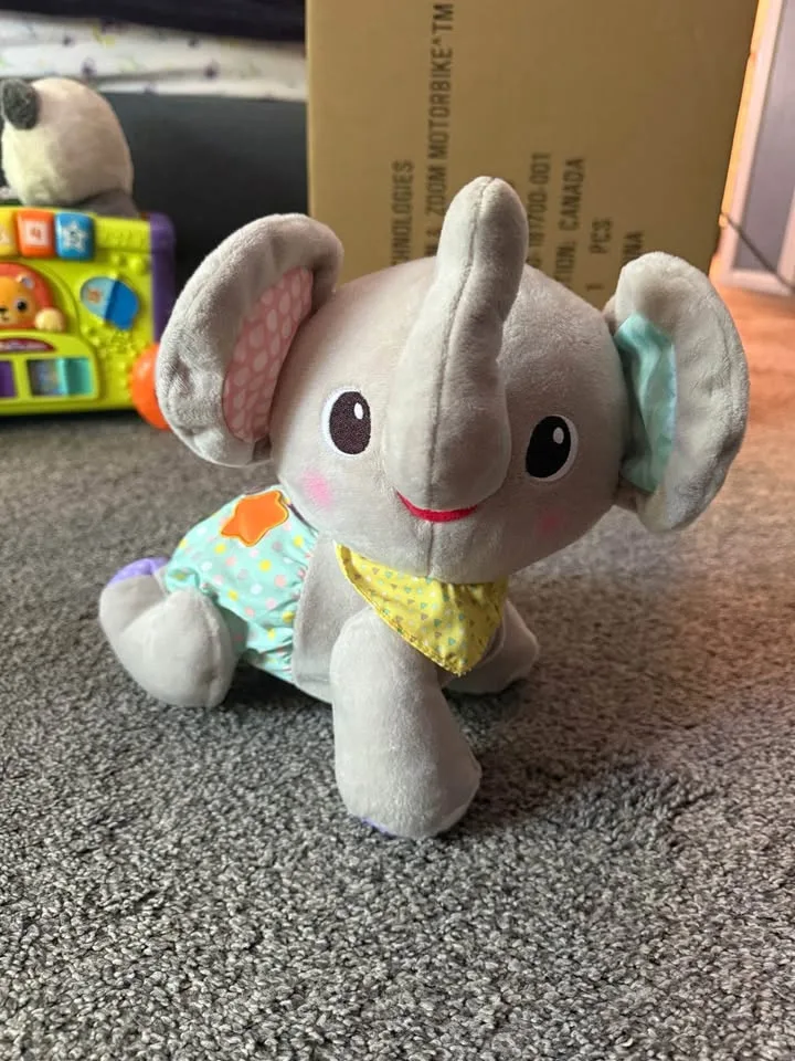 V tech or other branded toys for ages 6 months and up. Hardly us image indicator(6)