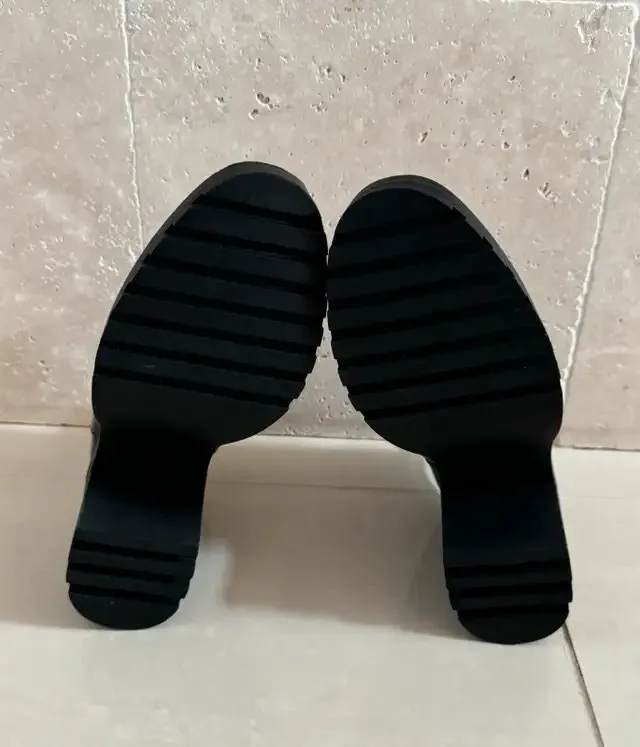 Brand New HM Patent Ankle Boots image indicator(3)