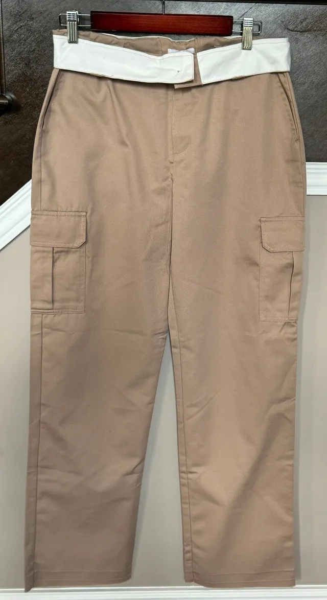 New Garage Fold Over Waist Cargo Pants image indicator(3)