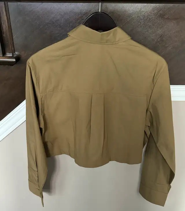 New HM Cropped Buttoned Shirt - photo 2