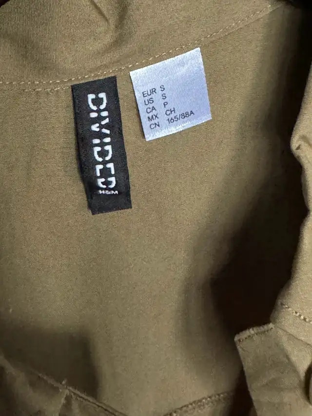 New HM Cropped Buttoned Shirt - photo 3