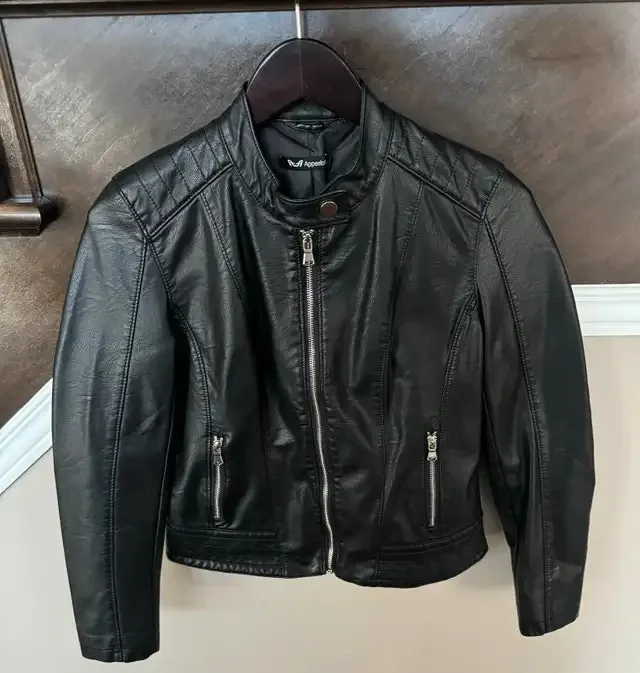 New Faux Leather Jacket