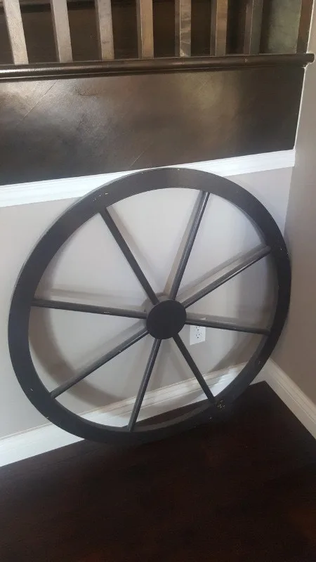 Wood Decorative wheel