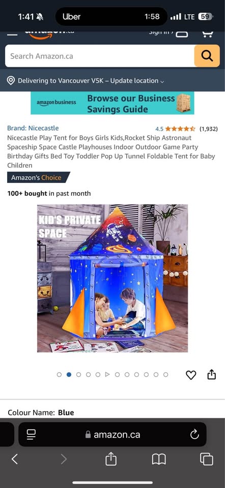 Nicecastle Play Tent for Kids - photo 3