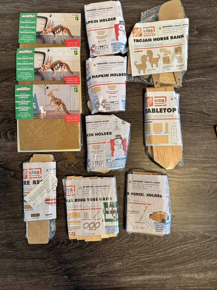 Multiple kids craft puzzles thumbnail