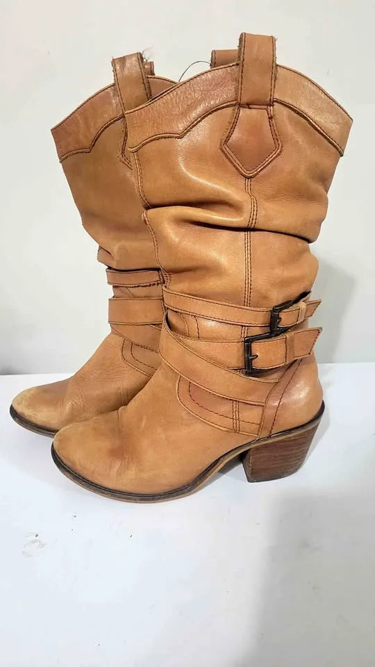 Aldo Cowboy Style Boots Size 8.5