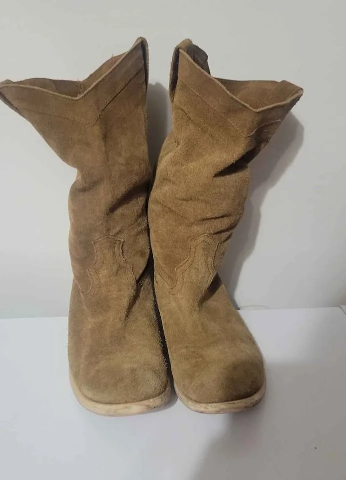 Boho Slouch Suede boots size 39 image indicator(2)