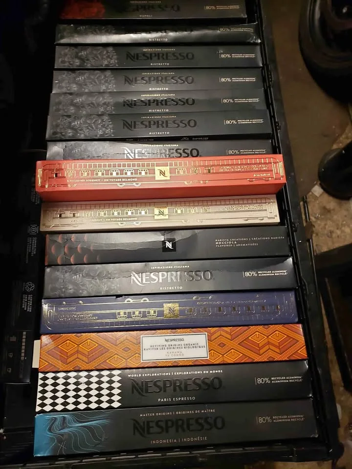 Nespresso pods