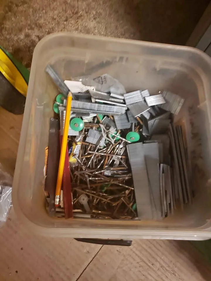 Pail of nails