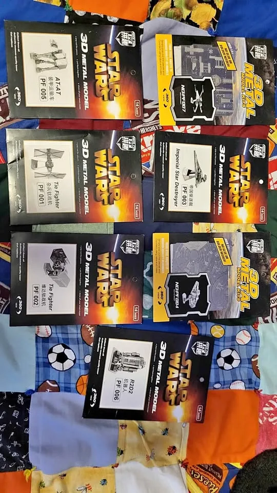 Metal star wars model kits thumbnail