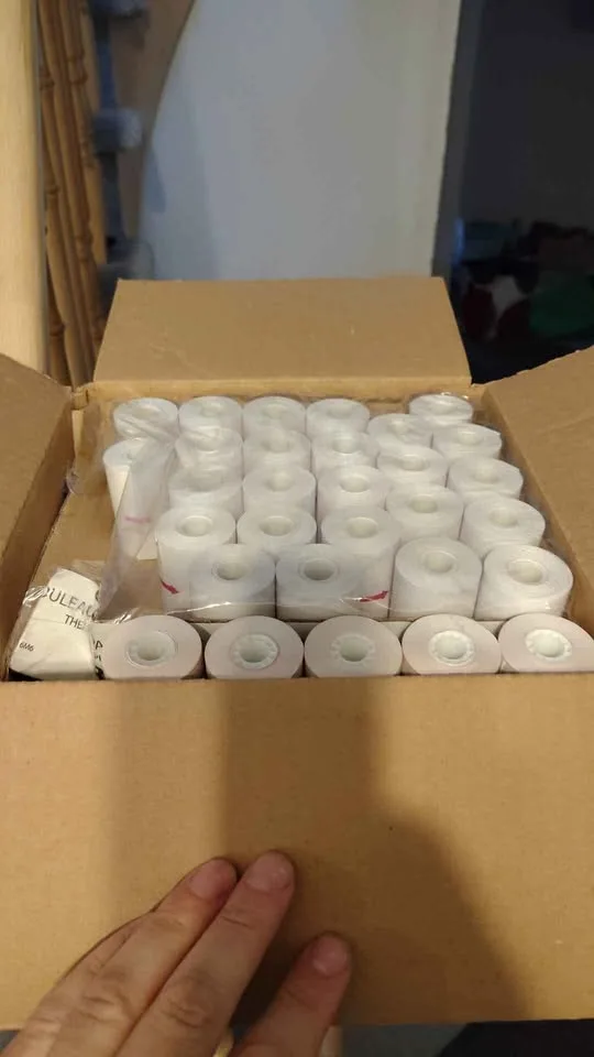 Thermal Paper roll 2 1/4" x 60 image indicator(2)