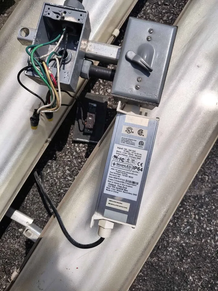 LED Waterproof neon lights 2 pieces image indicator(5)