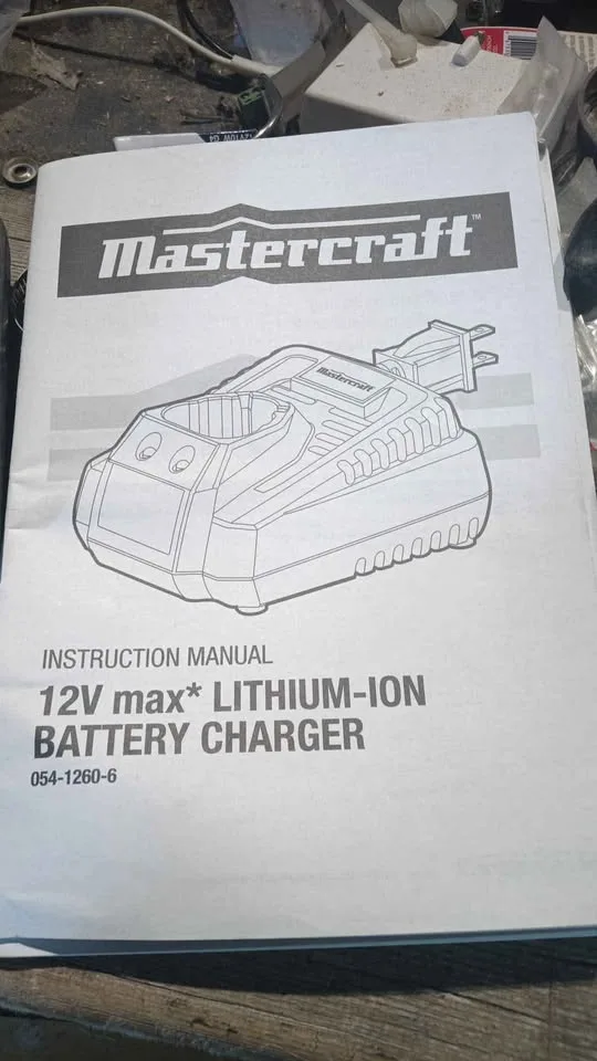 Battery Charger Mastercraft image indicator(2)