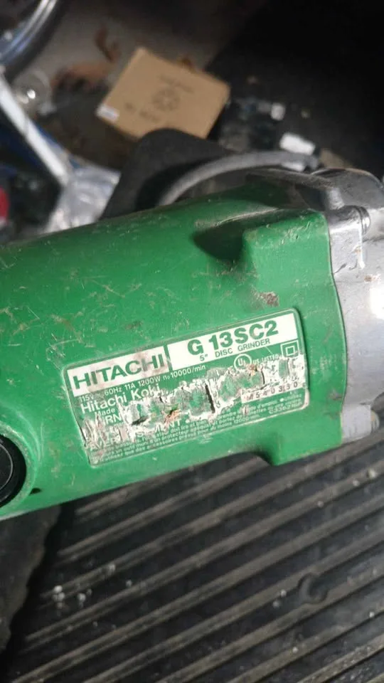 Hitachi | G13SC2 5" 11-Amp Angle Grinder image indicator(2)