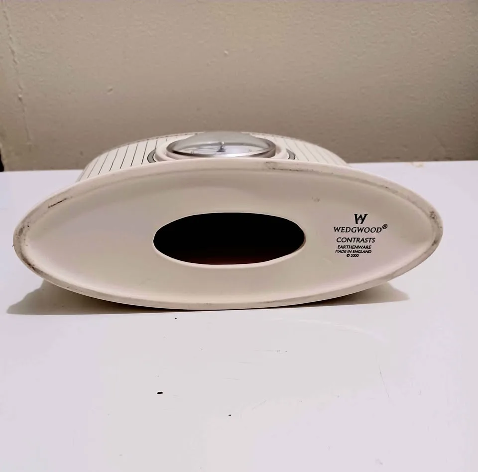 Vtg Wedgwood Contrasts Clock image indicator(3)