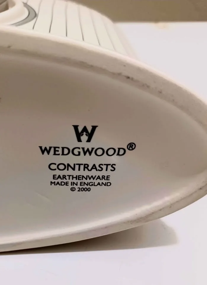 Vtg Wedgwood Contrasts Clock image indicator(4)