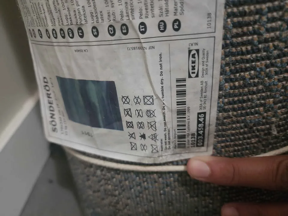 2 IKEA RUGs - 170x240 cm (blue) image indicator(4)