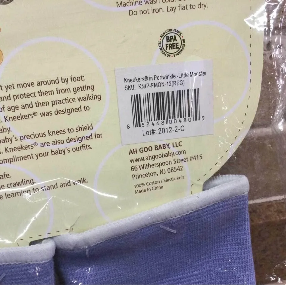 BNIP Ah Goo Baby Kneekers Baby Knee Pads image indicator(2)