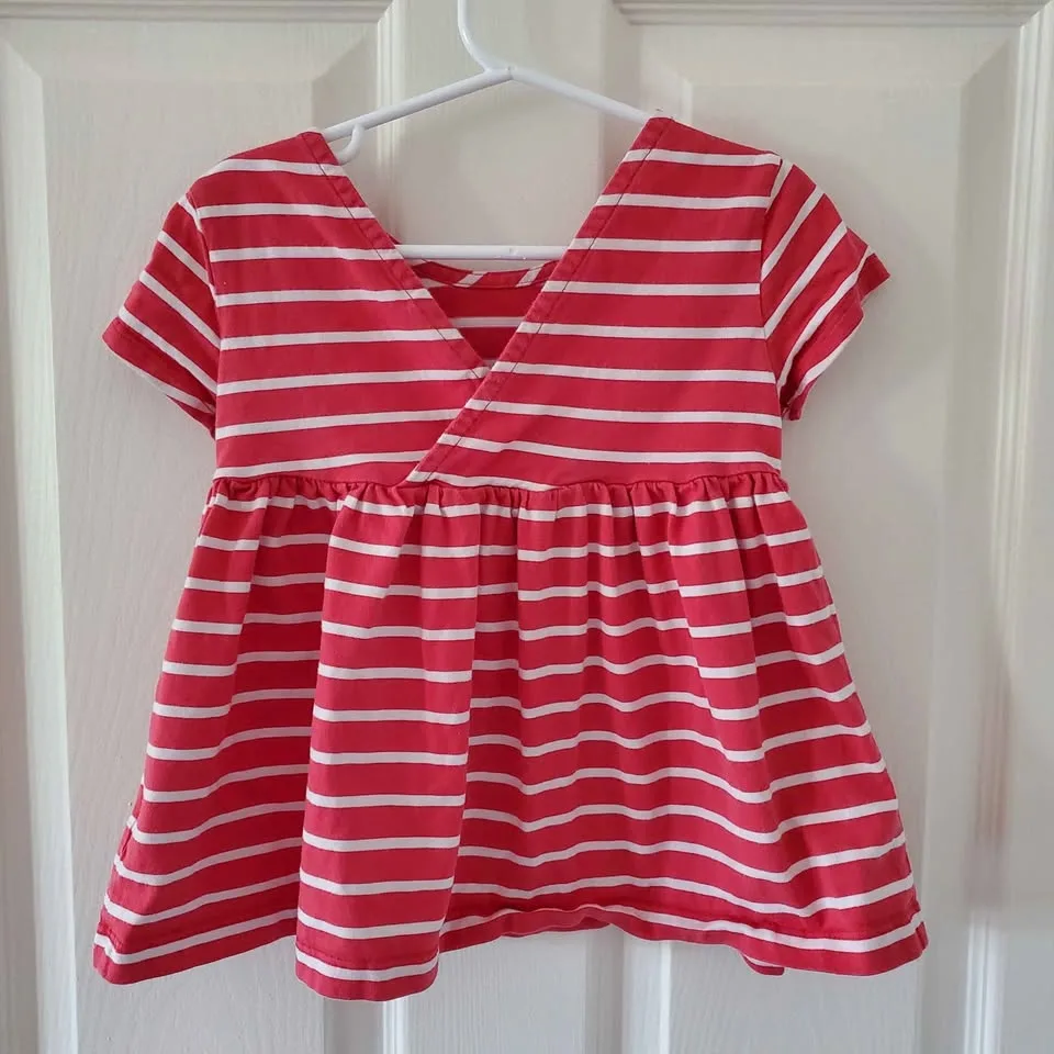 EUC Hanna Anderson Crossback Appliqué Tee - 4 image indicator(2)