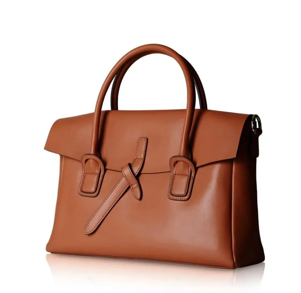 New Unitude BRIEFCASE bag laptop bag- BROWN image indicator(4)