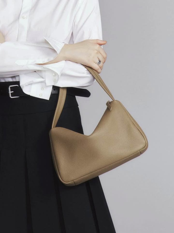 New*Avalea genuine leather shoulder bag - photo 3