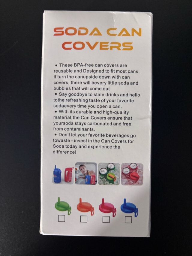 Soda Can Cover (1 set) - photo 5