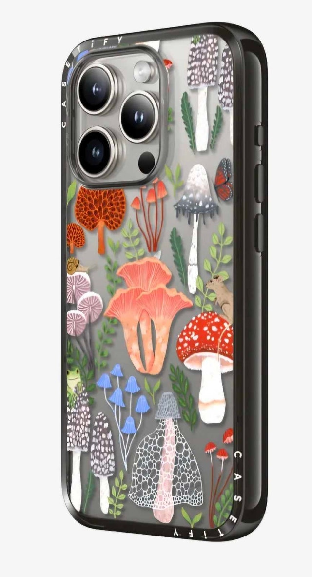IMPACT CASE FOR IPHONE 15 PRO, MUSHROOMS BY PAPIO PRESS - photo 2