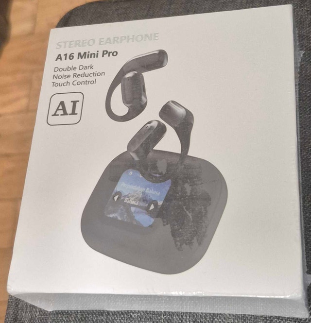 A16 MINI PRO STEREO EARPHONE, NOISE REDUCTION AI