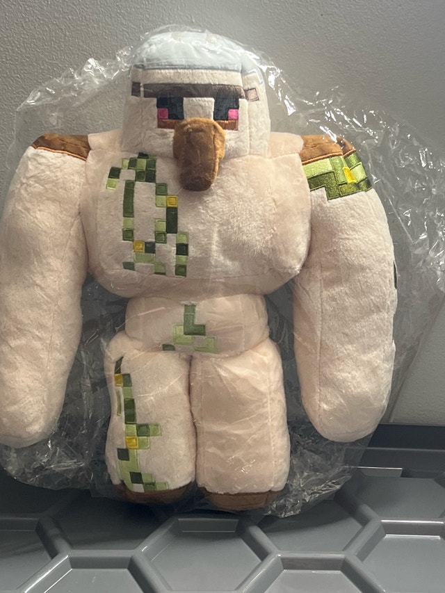 Minecraft Iron Golem Plush