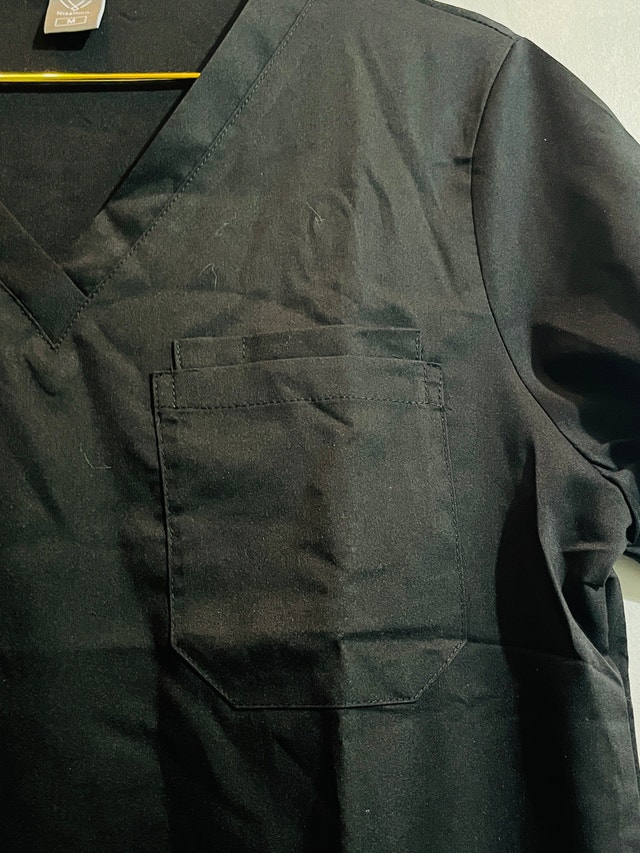 Black Scrub Set - M - photo 3