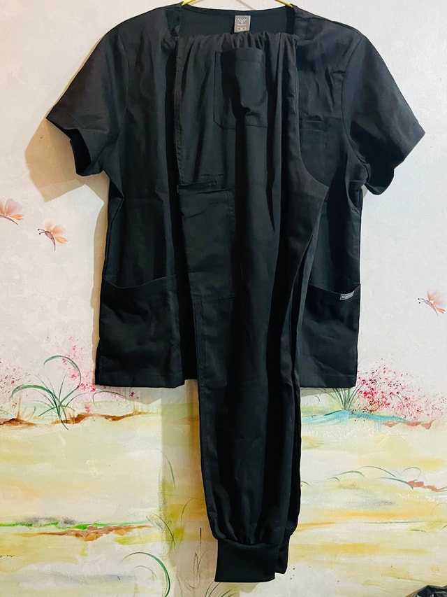 Black Scrub Set - M - photo 4