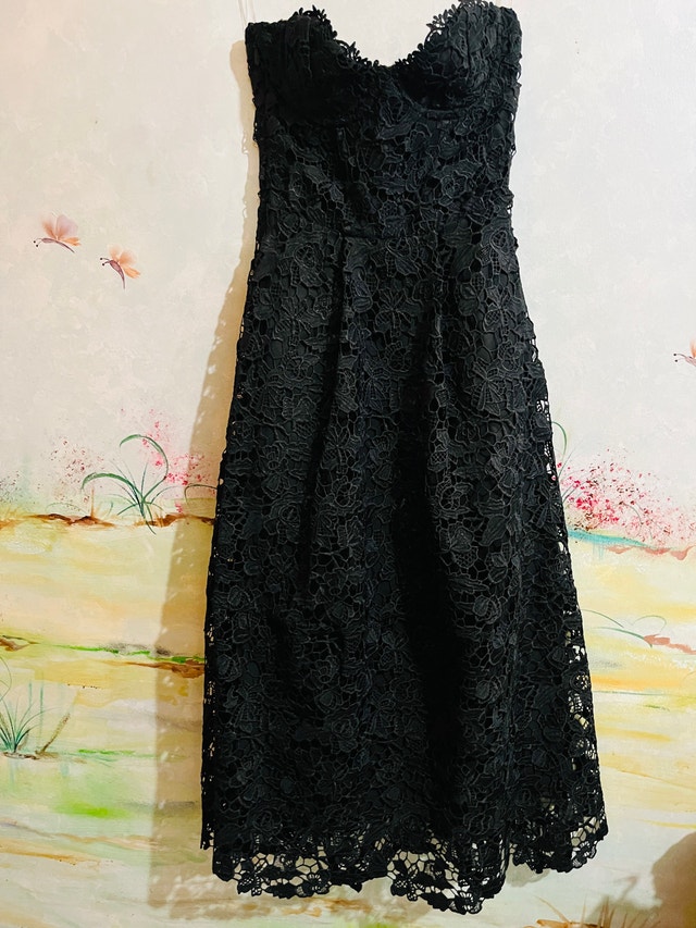 Babyboo-Black Midi Dress-Size S - photo 4