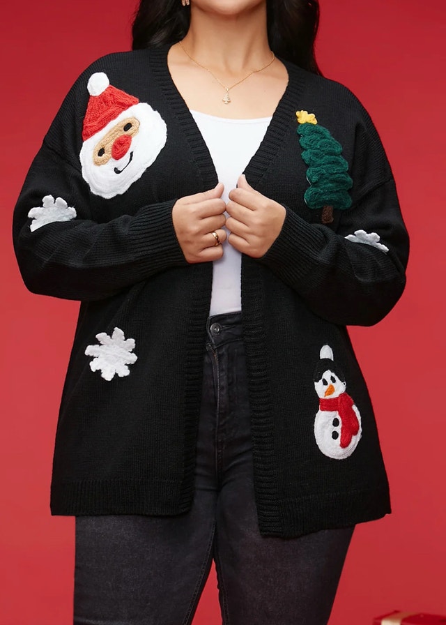 Bloomchic Christmas Cardigan