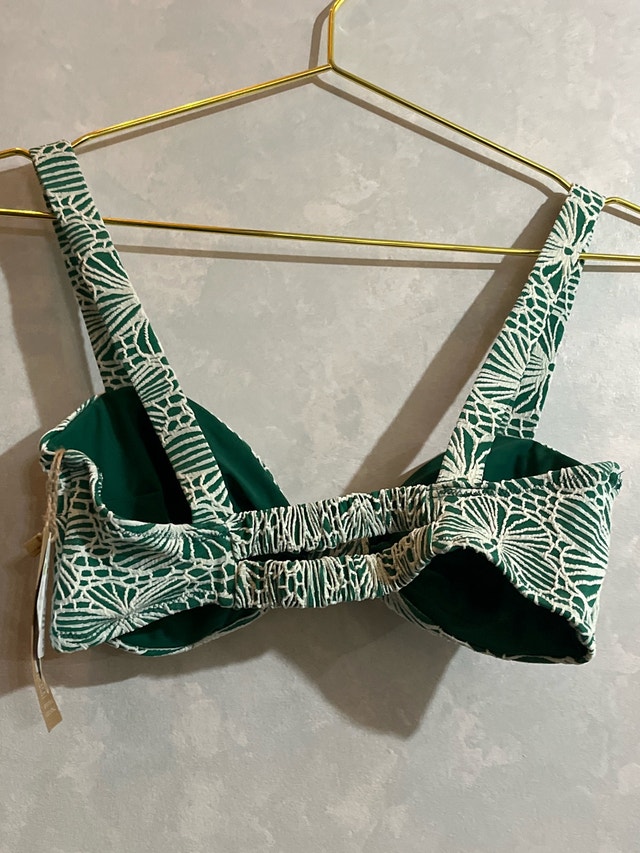 Derlook Green striped knot Bikini-Size M - photo 4