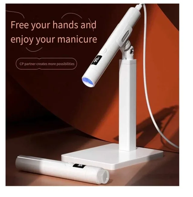 WIRELESS HANDHELD UV LAMP WITH PORTABLE STAND image indicator(4)
