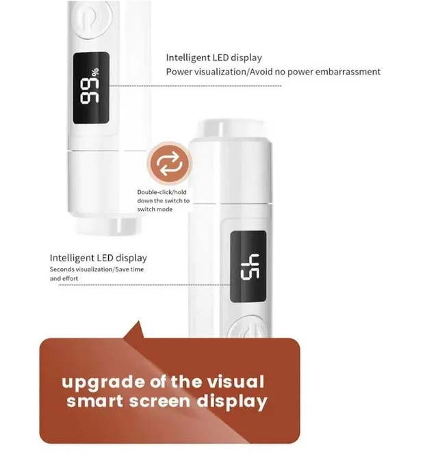 WIRELESS HANDHELD UV LAMP WITH PORTABLE STAND image indicator(5)