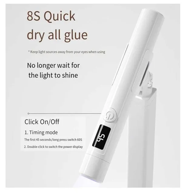 WIRELESS HANDHELD UV LAMP WITH PORTABLE STAND image indicator(7)