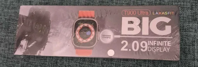 LAXASFIT T900 Ultra Smartwatch Grey