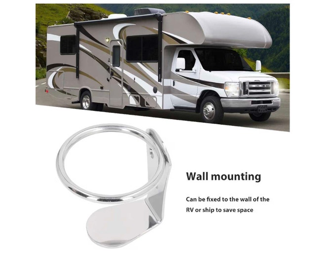 BOAT RING DRINK HOLDER, STAINLESS STEEL - photo 3