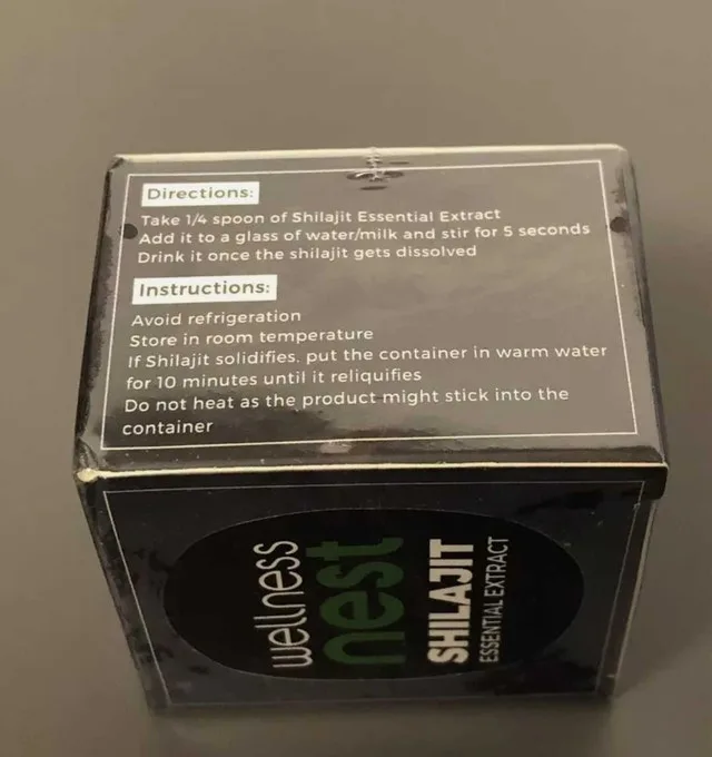 WELLNESS NEST SHILAJIT ESSENTIAL EXTRACT image indicator(3)