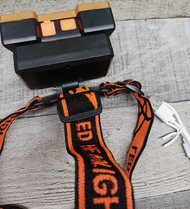USB Rechargeable Headlight 5 LED Headlamp 4 Settings image indicator(5)