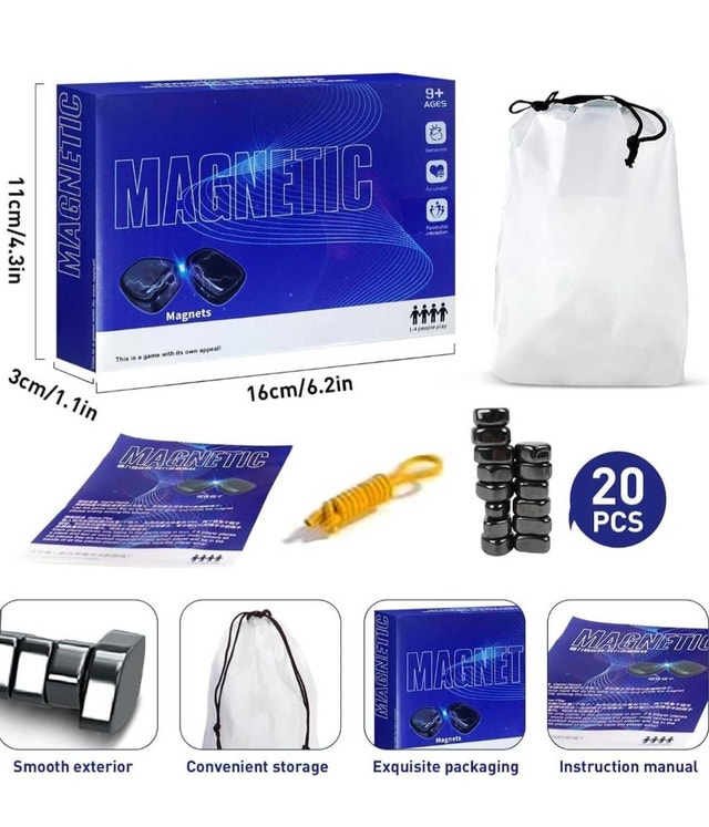 MAGNETIC CHESS GAME - photo 2