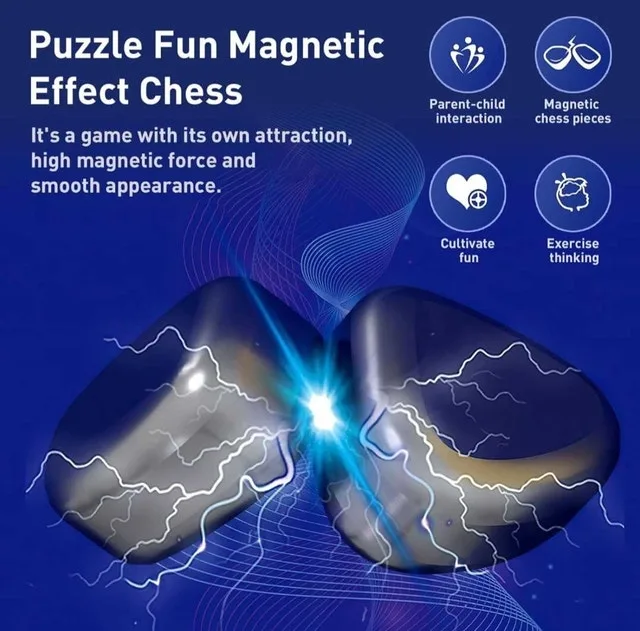 MAGNETIC CHESS GAME image indicator(4)