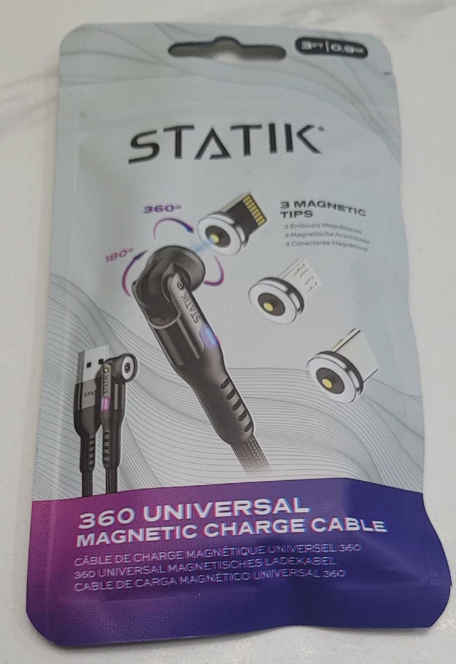 360 Universal Magnetic Charging Cable
