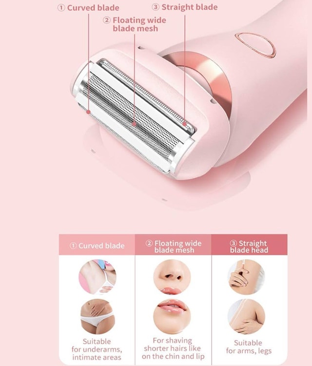 Lady Shaver 2-in-1 Electric Razor - photo 5