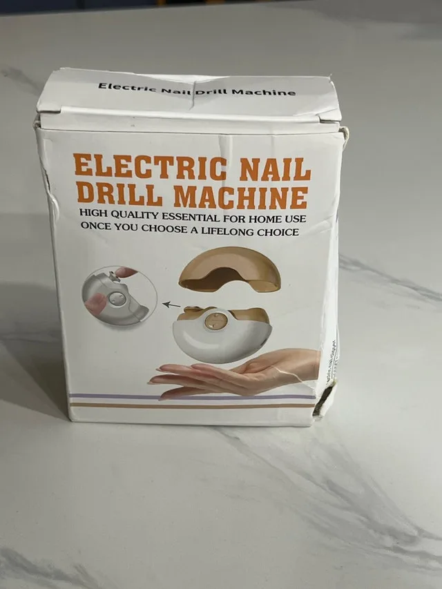Electric Nail Drill Machine! Brown thumbnail