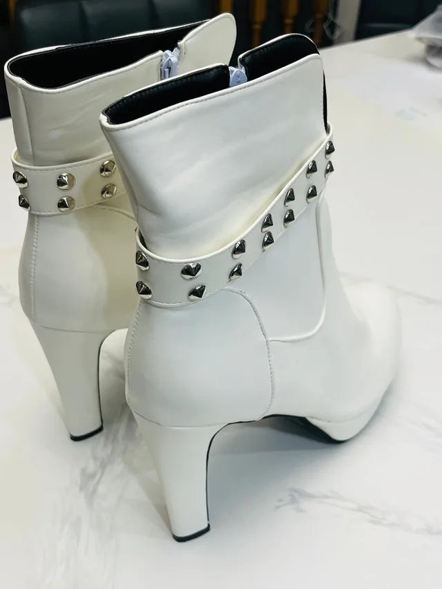 Ankle Boots- Block high Heels! Size 15 image indicator(3)